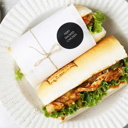 Fiery Smoked Chicken Sandwich
