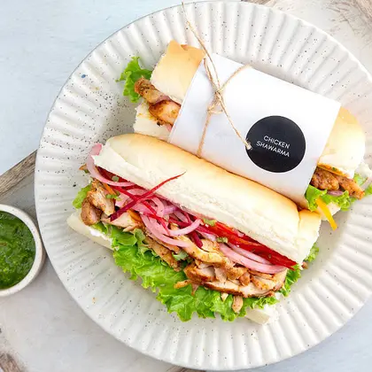 Roasted Chicken Shawarma Sandwich