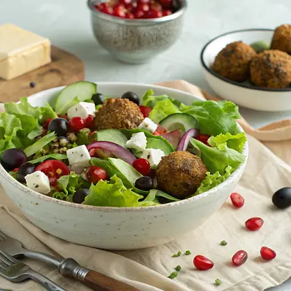 Greek Falafel Salad