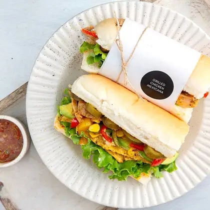 Grilled Chicken Mexicana Sandwich