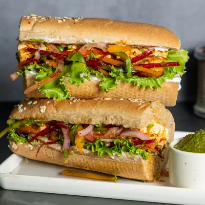 Roasted Chicken Shawarma Sandwich