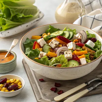 Roasted Cottage Cheese Salad