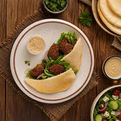 Veg Kebab Pita Pocket