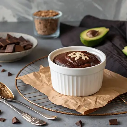 Dark Chocolate Avocado Mousse